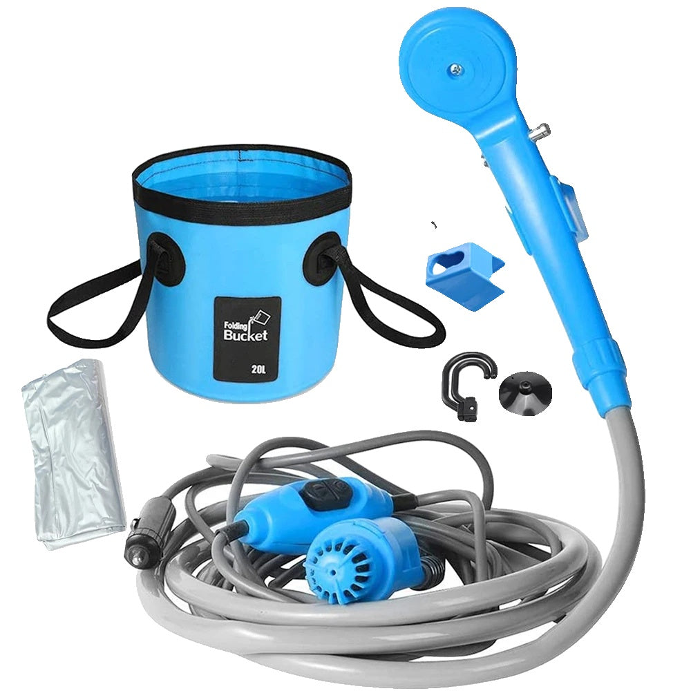 Tragbare Dusche, 12V elektrischer Autostecker, 20L Wasserkocher