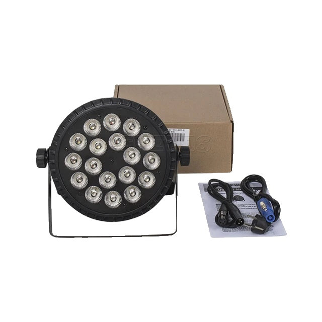 LED-Par-Beleuchtung, wasserdicht, RGBWA+UV, DMX 6/10 Kanäle