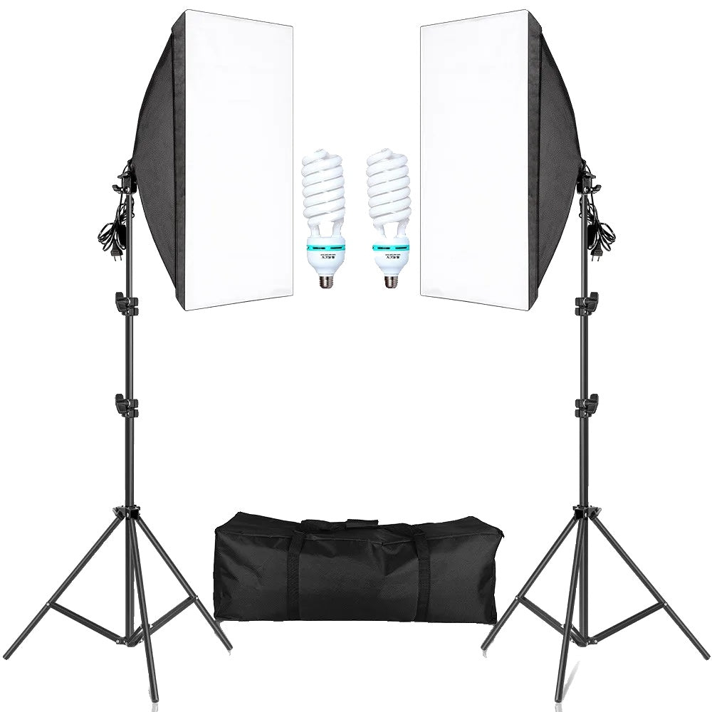 Fotografie Softbox, kontinuierliches Lichtsystem, Fotostudio Schieten