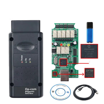 Opcom V2021, Flash-Update, automatischer diagnostischer Scanner