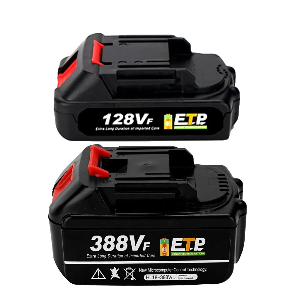 Aufladbarer Li-Ionen-Akku, 18 V, 1500 mAh, elektrisches Ladegerät