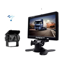 Drahtlose Achterkamera, 7-Zoll-HD-TFT-LCD-Monitor, Backup-Funktion für Wohnmobile und Wohnmobile.
