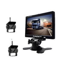 Drahtlose Achterkamera, 7-Zoll-HD-TFT-LCD-Monitor, Backup-Funktion für Wohnmobile und Wohnmobile.