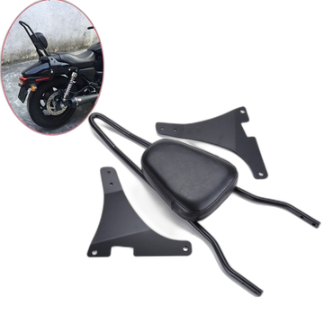 Sozius-Sissy-Bar-Rückenlehne hinten – Schwarz für Harley Davidson