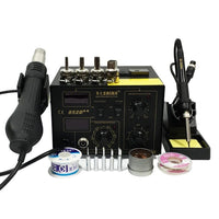 Saike 852d SMD Rework Station, Heteluchtpistool, Lötstation