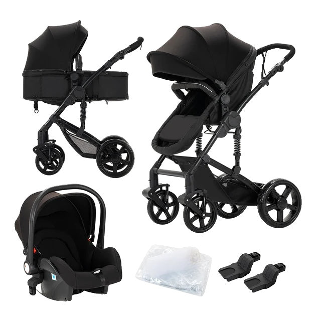 Kinderwagen, 3-in-1-Funktion, leicht und regenerierbar