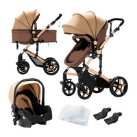Kinderwagen, 3-in-1-Funktion, leicht und regenerierbar