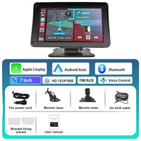 Auto Spiegel Video Opname, Drahtloses Carplay, Android Auto