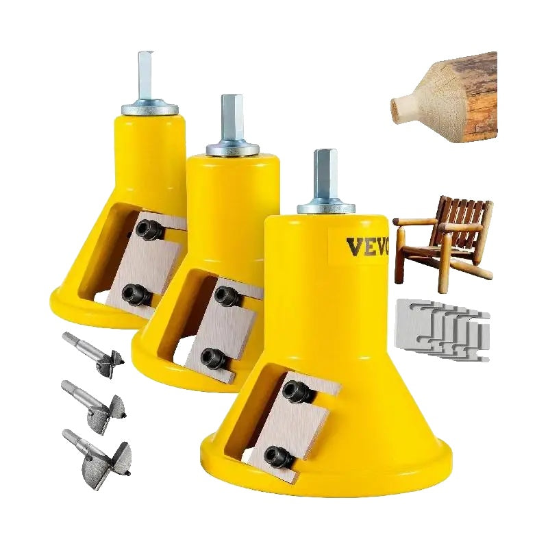 Tenon Cutter Log Furniture Kit, Gerades/Gebogenes Messer, Gewerbliches Holzbearbeitungswerkzeug