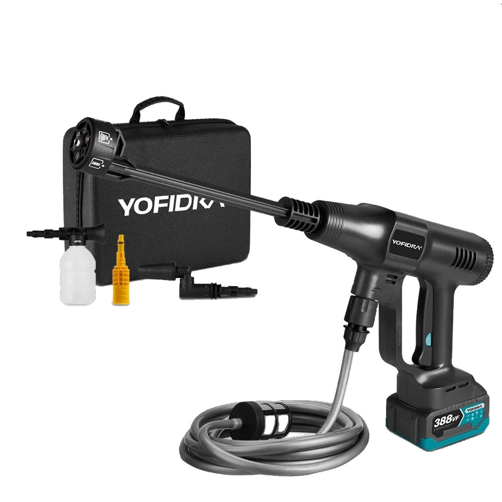 Hochdruckreiniger mit hohem Druck, Bohrmotor, 6-in-1-Reinigung