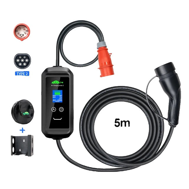 Tragbarer EV-Ladegerät, Tuya-App-Bedienung, WLAN-Zugriff