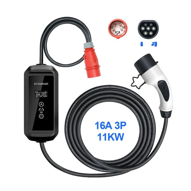 Tragbarer EV-Ladegerät, Tuya-App-Bedienung, WLAN-Zugriff