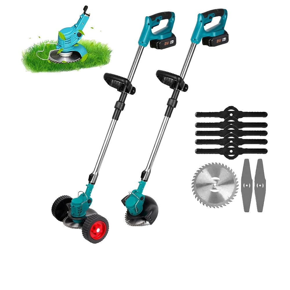 Elektrischer Rasenmäher, 380 W, leistungsstark, kompatibel mit 18-V-Akku von Makita