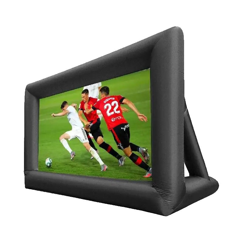 Erweitern Sie den Filmbildschirm um einen enormen, leistungsstarken Bildschirm, der für die Verwendung in der Wohnung geeignet ist.