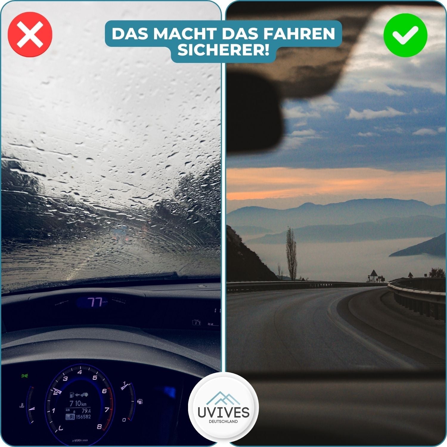 1+1 GRATIS | ClearDrive™ - Klarere Sicht, sichereres Fahren 1