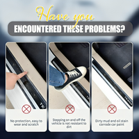 1+1 GRATIS | StepGrip - Carbonfaser-Türschutzaufkleber 1