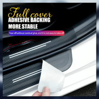 1+1 GRATIS | StepGrip - Carbonfaser-Türschutzaufkleber 5
