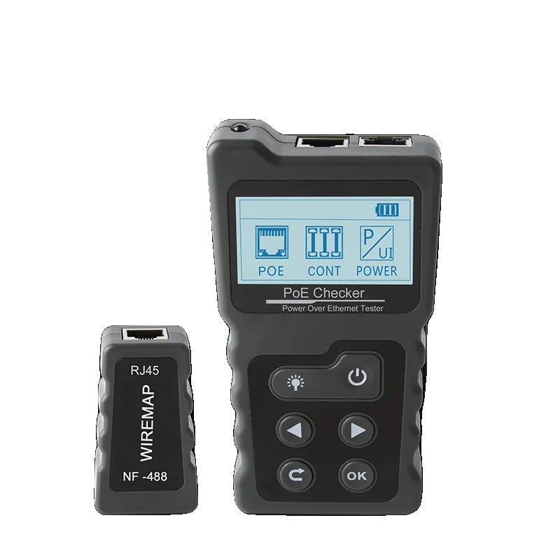 Netzwerkkabeltester, PoE-Prüfer, Ethernet-Kabel-Tracker