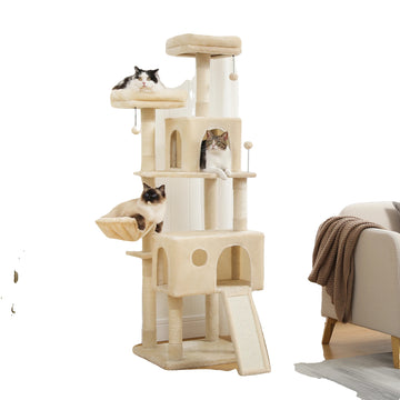 Katzenbaum, mehrstöckig, gemütliche Liegeflächen