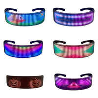 LED Leuchtende Brille, Bunt, Halloween Party Dekoration