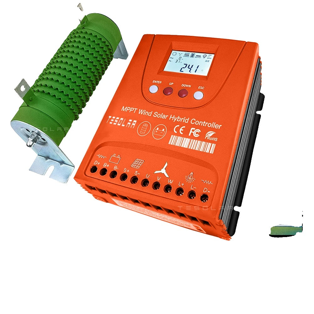 Hybrid Wind Solar Controller, MPPT Auto Match, Bluetooth Android App
Hybrid Wind Solar Controller, MPPT Auto Match, Bluetooth Android App