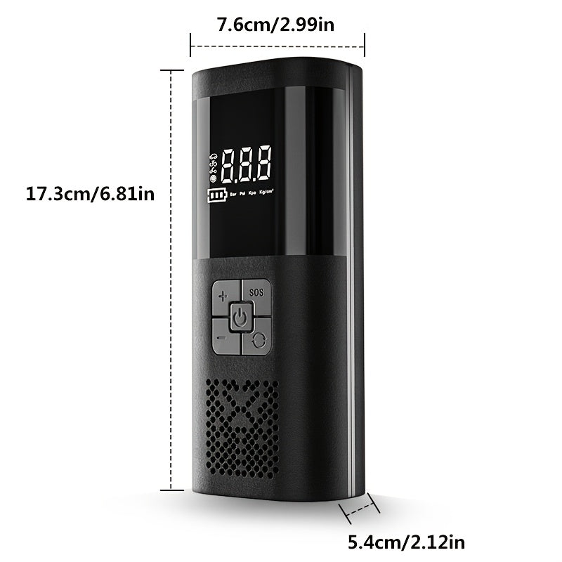 AirForce – Tragbarer Kompressor für Auto, Fahrrad & Ball 7