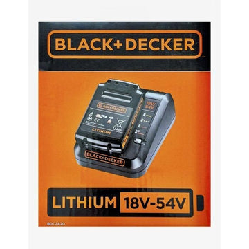 Black + Decker Badc2a20 -QW Batterie- und Ladegerät-Set - Slide Pack Lithium 18V 2 Ah + Ladegerät 2 Ah Batterie