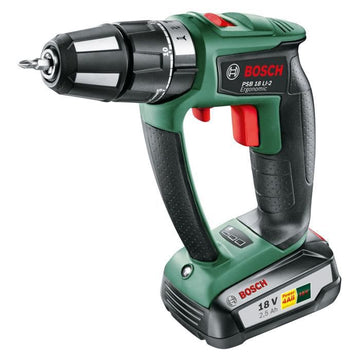 BOSCH Akku-Bohrmaschine PSB Ergo 18 LI-1 mit 1 Batterie