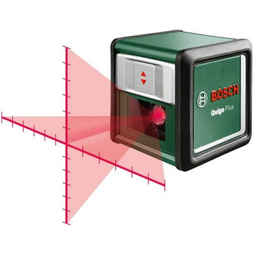 BOSCH Bosch Laser Lijn Kruis Quigo + Reikwijdte 7 m mit Statief 1,1 m 0603663600