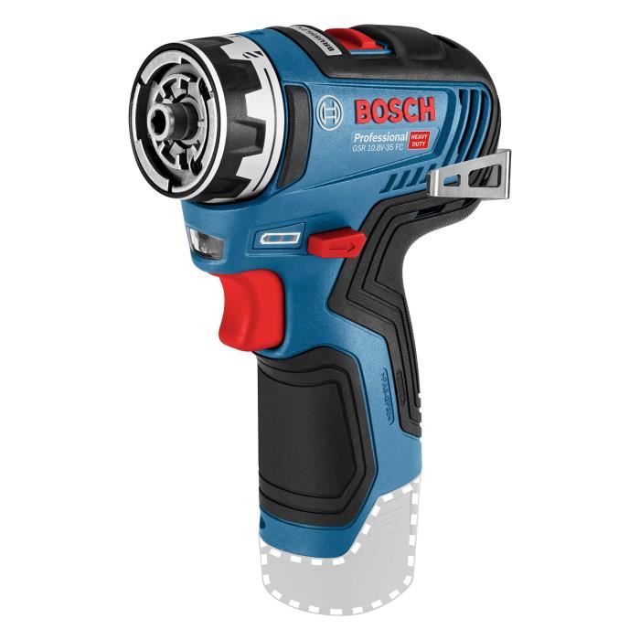 BOSCH - Draadloze Boor 12 V 35 Nm ohne Batterie oder Ladegerät in einem Karton - GSR 12V -35 FC Professionell