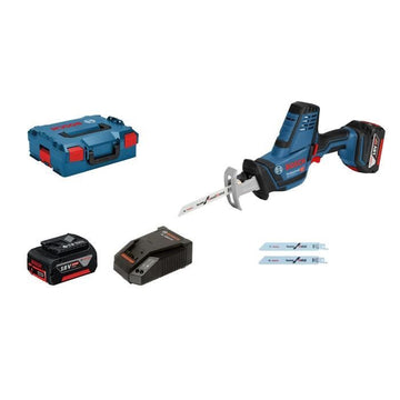 Bosch Professional GSA 18V-Li zaag + 2 batterijen 4.0Ah, geleverd in L-Boxx