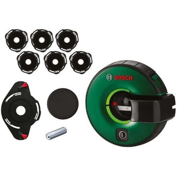 Laser-Messgerät von Bosch – Atino-Set (Messgerät von 1,5 m, 6 Gelpads, 1 Batterie 1,5 V LR6 (AA))