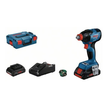 GDX 18V Bosch Professional GDX CHOCS CLOSE WATCH + 4 AH Batterie + Ladegerät, verpackt in L-BOXX