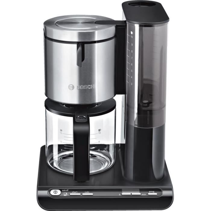 Bosch TKA8633 CAFETIERE Programmierbarer Stil – Schwarzer Filter