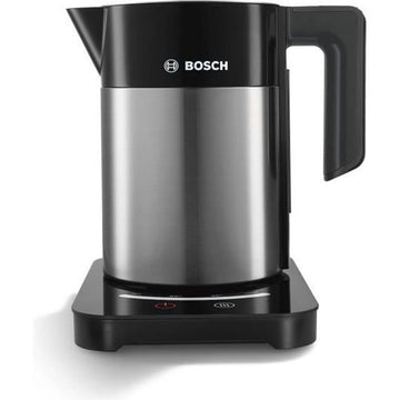 BOSCH TWK7203 Programmierbarer elektrischer Wasserkocher – Schwarz und RVS