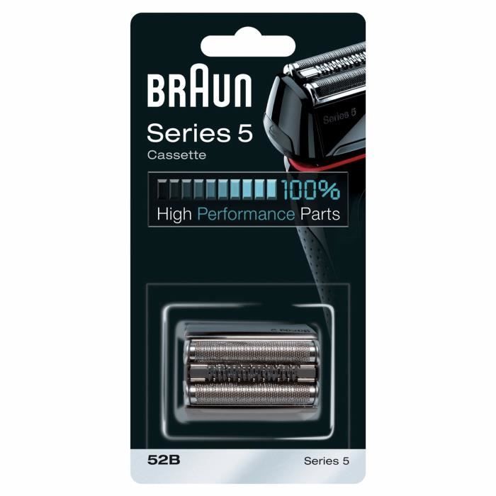 Braun Zwart 52B Vervangonderdeel Kompatibel mit Series 5 Scheerapparaten