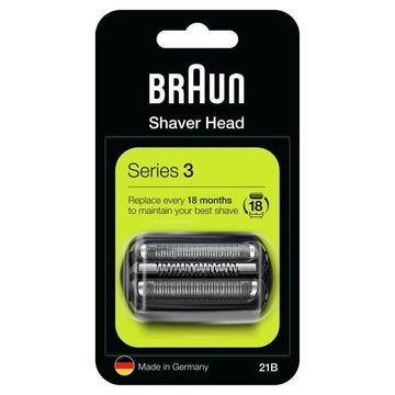 BRAUN 21B Schwarze Kassette für Schergeräte Serie 3