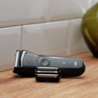 BRAUN 21B Schwarze Kassette für Schergeräte Serie 3