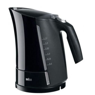 BRAUN WK500BK Elektrischer Wasserkocher Multiquick 5 - 1,6 L - Schwarz
