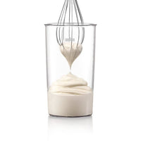 BRAUN Omelettmixer mit Hakmolen - MQ3025WH - Weiß und Blauw