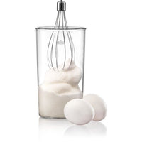 BRAUN Omelettmixer mit Hakmolen - MQ3025WH - Weiß und Blauw