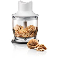 BRAUN Omelettmixer mit Hakmolen - MQ3025WH - Weiß und Blauw