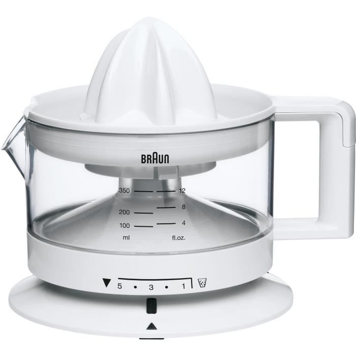 Braun CJ3000 PRUS - AGRUMEN - 20 W - 5 Stufen der Zellstoffkontrolle - Weiß