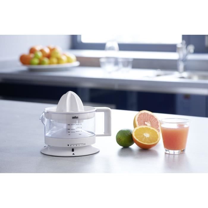 Braun CJ3000 PRUS - AGRUMEN - 20 W - 5 Stufen der Zellstoffkontrolle - Weiß