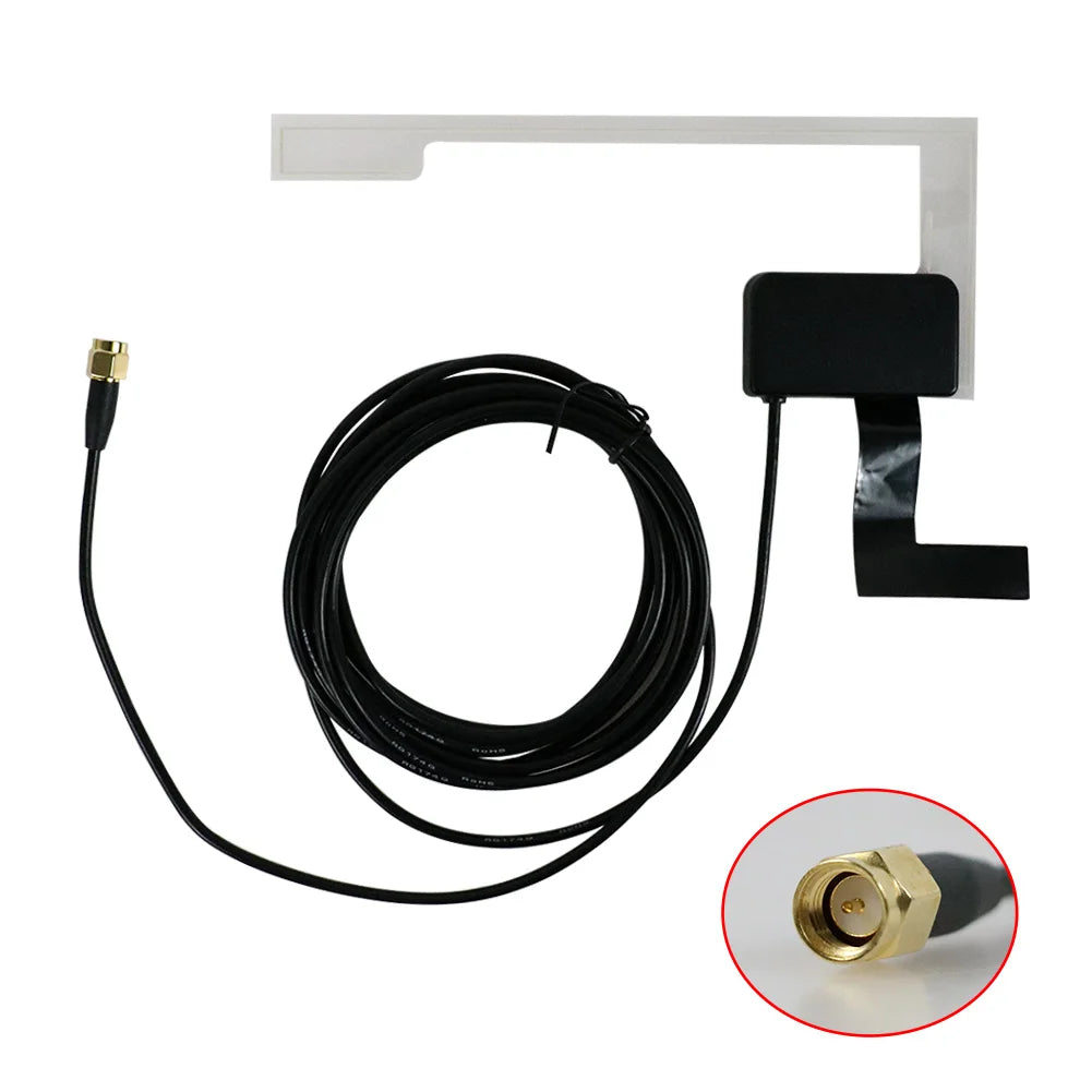 Automatischer GPS-Empfänger, DAB+-Antenne, USB-Adapter