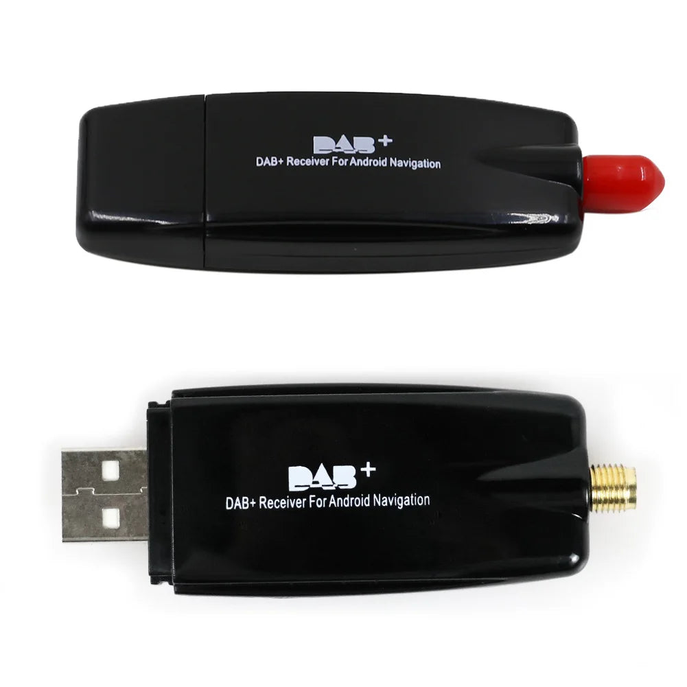 Automatischer GPS-Empfänger, DAB+-Antenne, USB-Adapter