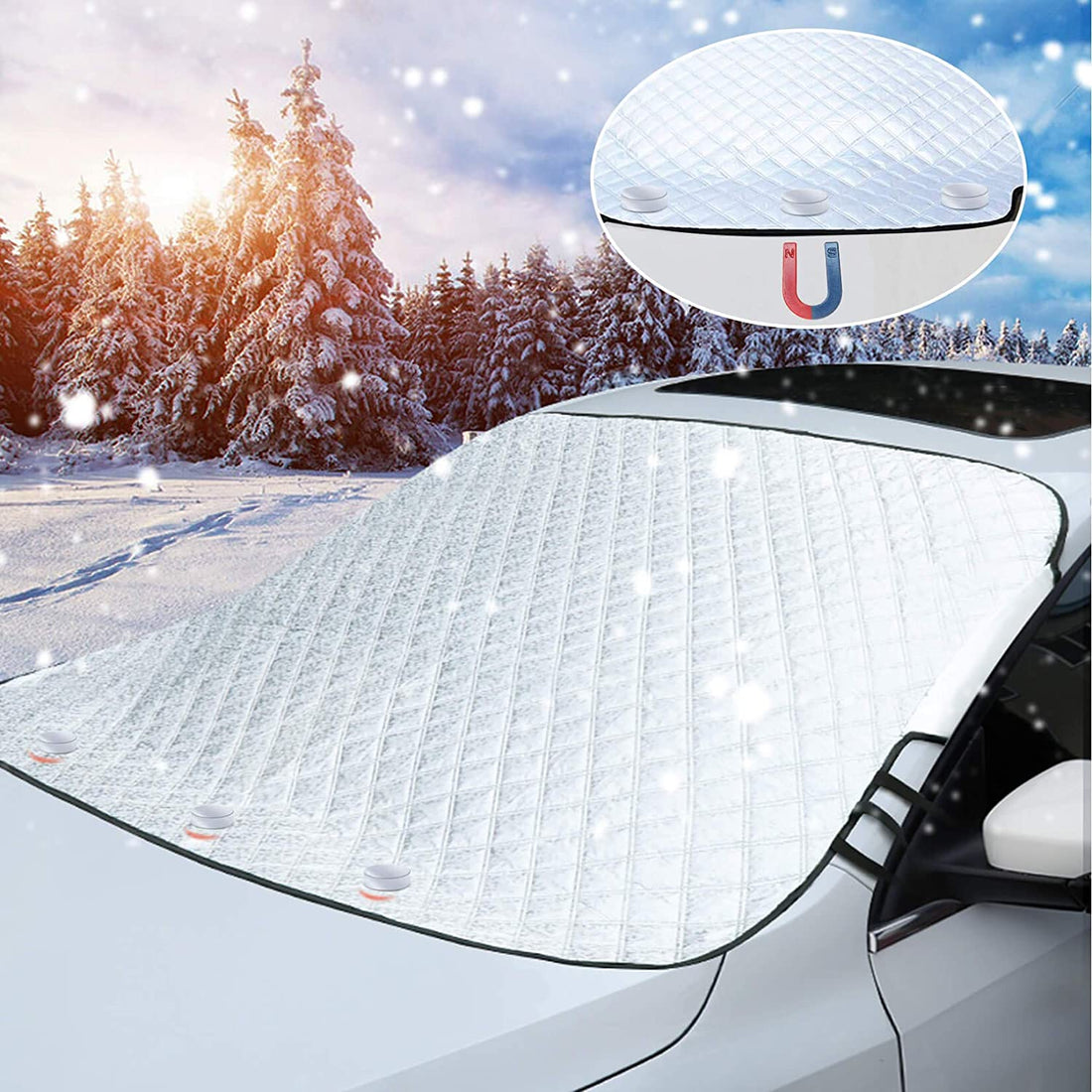 CarCover - Magnetische Anti-Schnee-Decke 0