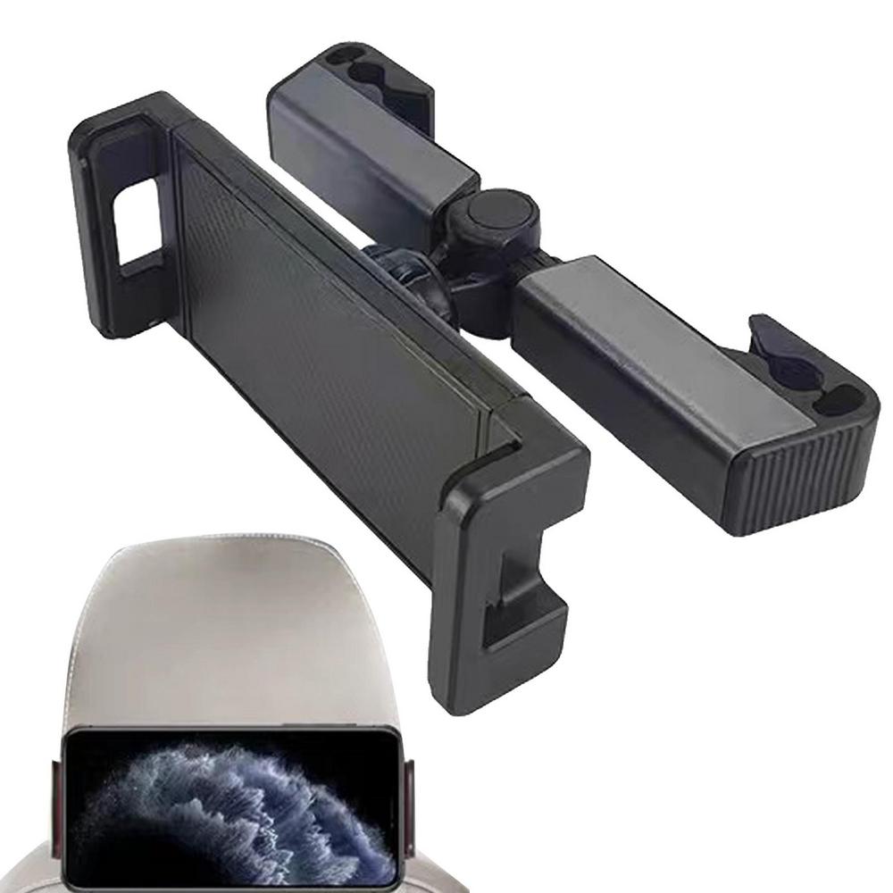 Carzino Kopfstützen-Halterung | 360° drehbar | Sicher & faltbar | Für Tablets & Smartphones 3