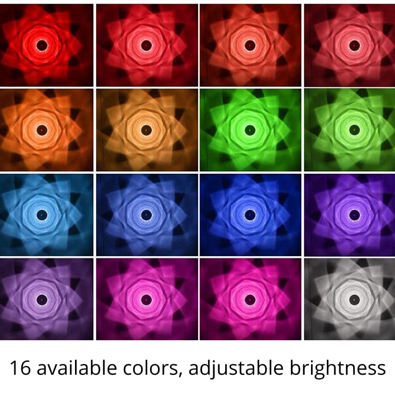 DiamondDazzle™ - 16 Colors Rose Rays Crystal Diamond Table Lamp 2