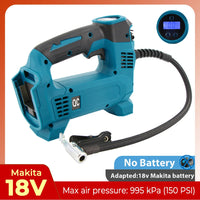 Kabellose Luftpumpe, Digitales Display, Wiederaufladbar